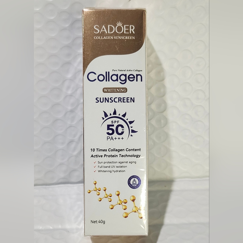 Sadoer Gold Collagen Sunscreen SPF 50 PA+++